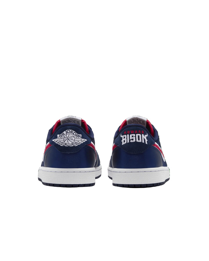 Air Jordan 1 Retro Low OG "Howard" (College Navy/University Red-White)