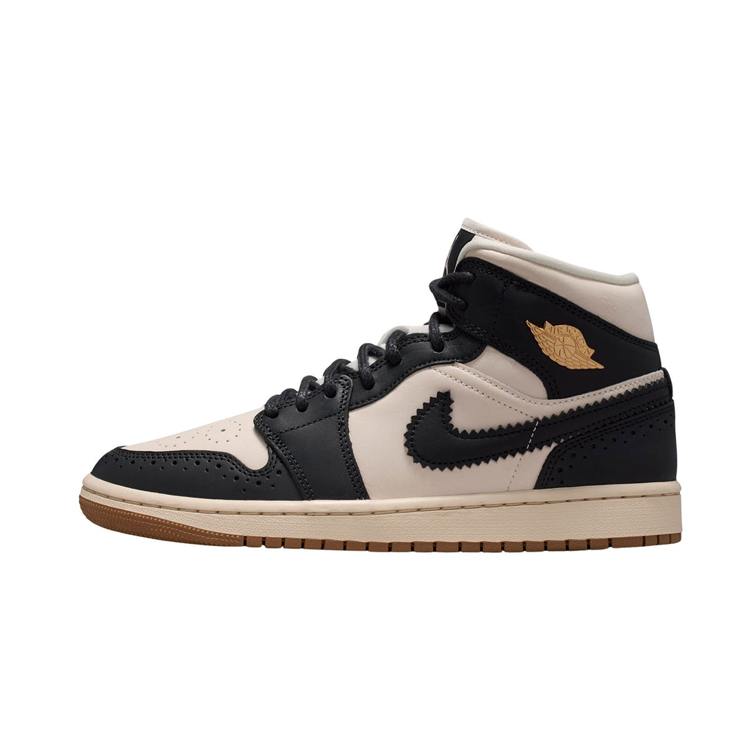 Wmns Air Jordan 1 Mid SE (Off Noir/Chalk-Chalk)