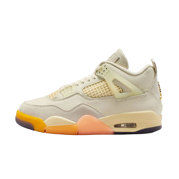 Wmns Air Jordan 4 Retro "Birds of Paradise" (Coconut Milk/Multi-Color)