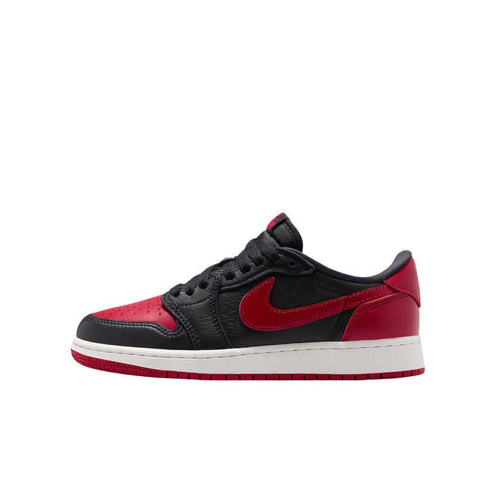 Air Jordan 1 Retro Low OG GS (Black/black-varsity Red-summit White)