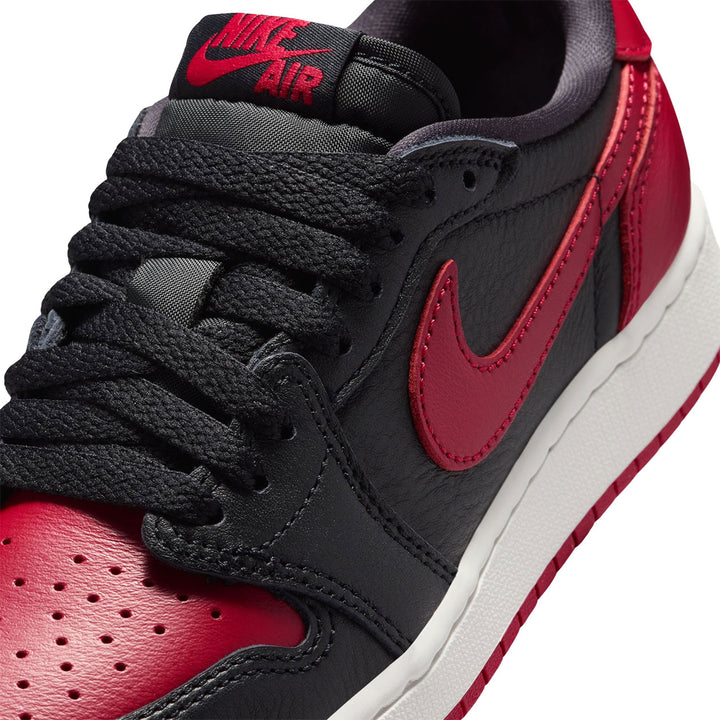 Air Jordan 1 Retro Low OG GS (Black/black-varsity Red-summit White)