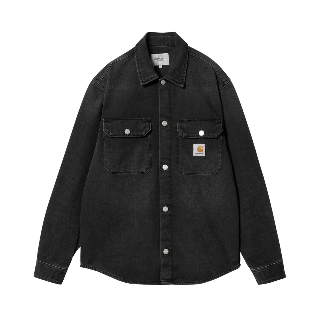 Carhartt WIP Harvey Shirt Jacket (Black)