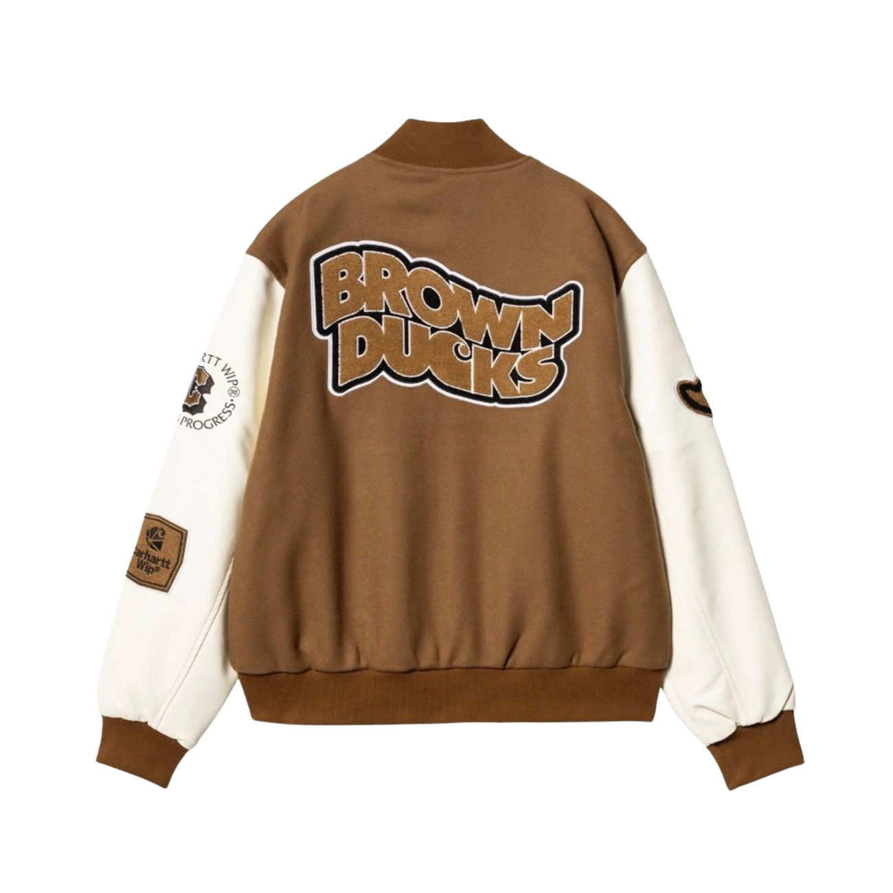 Carhartt BROWN DUCKS BOMBER ジャケット M ブラック Carhartt WIP Brown Ducks Bomber Black/Black | Cultizm