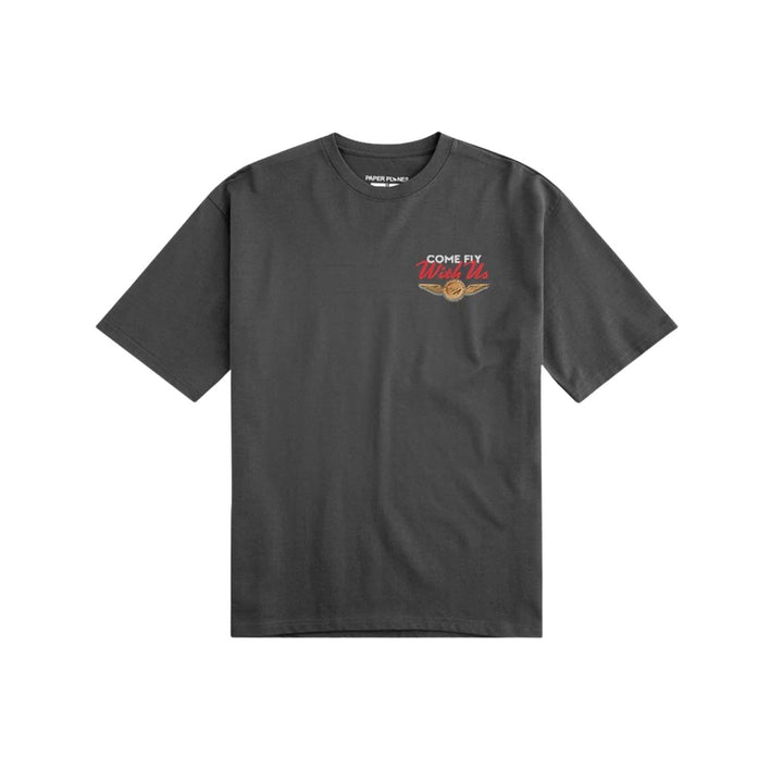 Paper Planes Let Your Dreams Fly Tee (Washed Black)