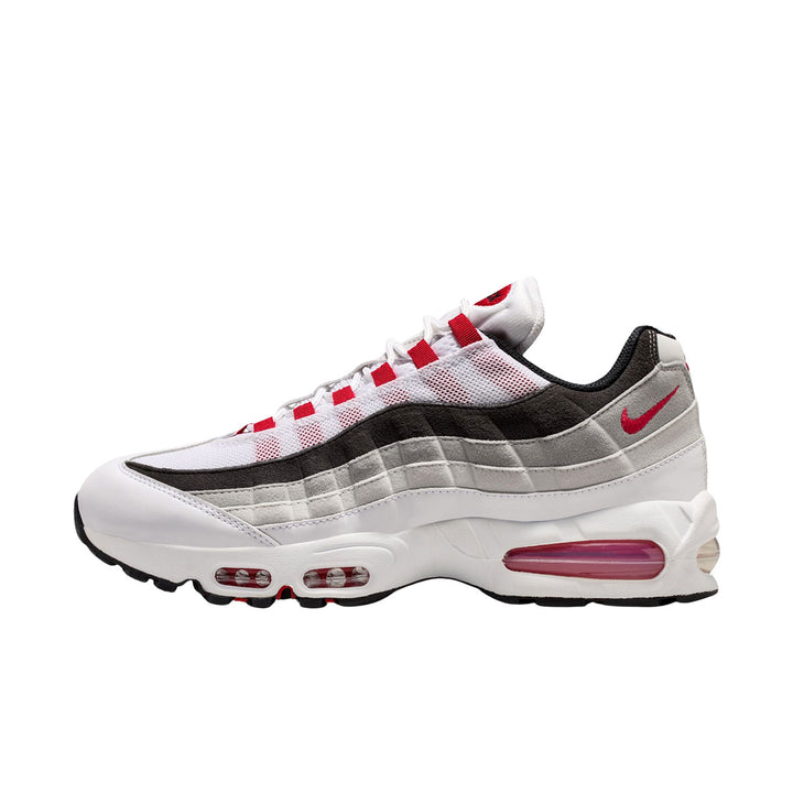 Nike Air Max 95 Big Bubble Premium (White/comet Red-neutral Grey-medium Grey)