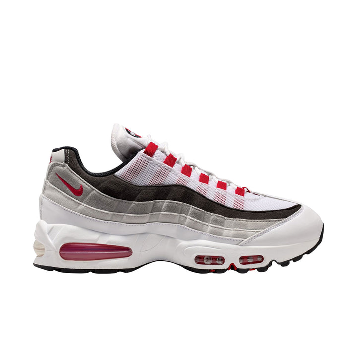 Nike Air Max 95 Big Bubble Premium (White/comet Red-neutral Grey-medium Grey)