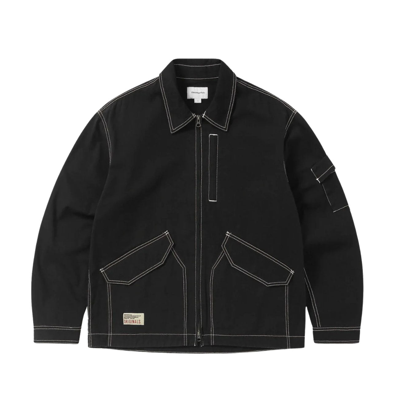 Thisisneverthat Contrast Stitch Jacket (Black) – Burn Rubber