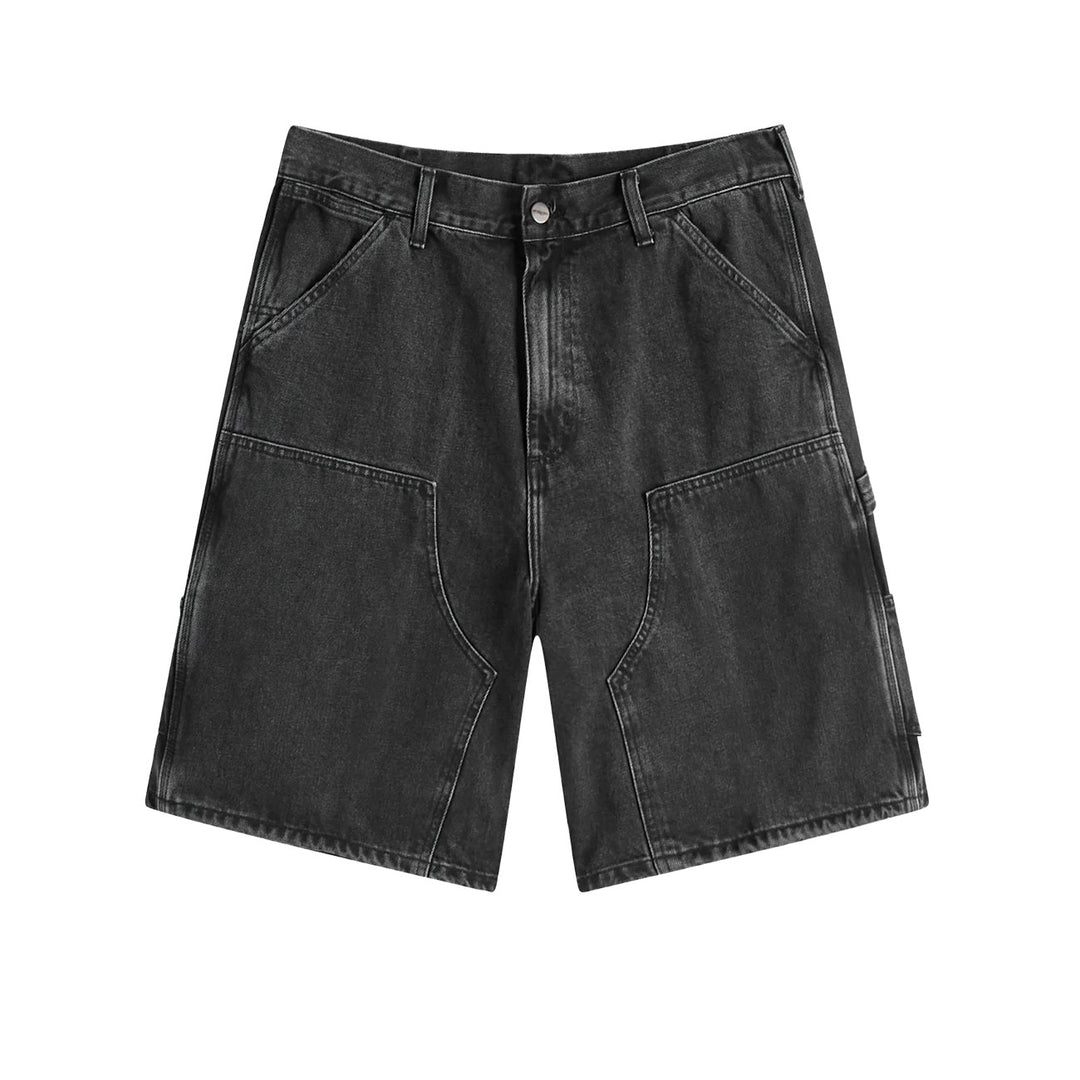 Carhartt WIP Double Knee Short (Black *Stone Washed*)