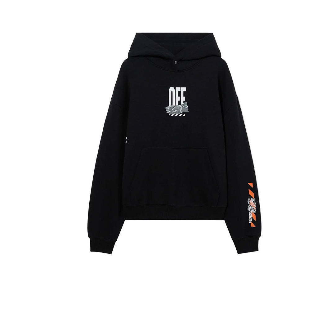 L/AB c/o Off Active Duct Tape Hoodie (Black)