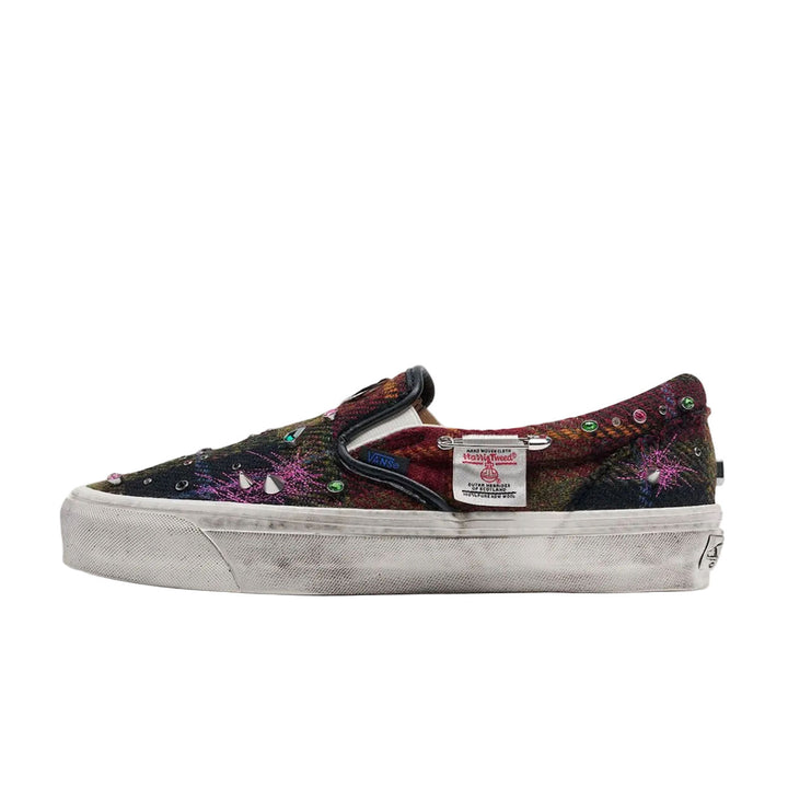 Vans LX Classic Slip-On 98 Harris Tweed (Red/Multi)