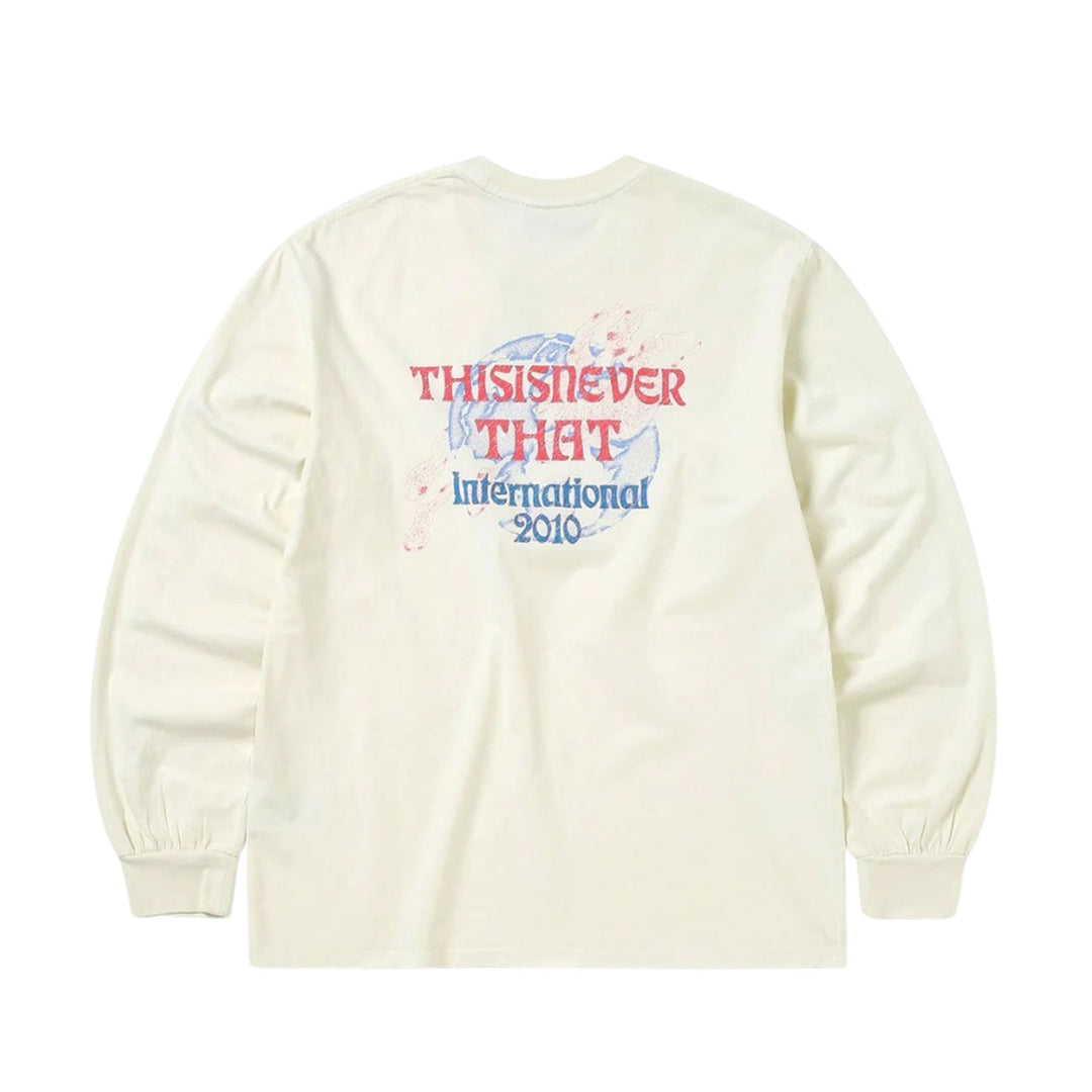 Thisisneverthat Meteor L/S Tee (Ivory)