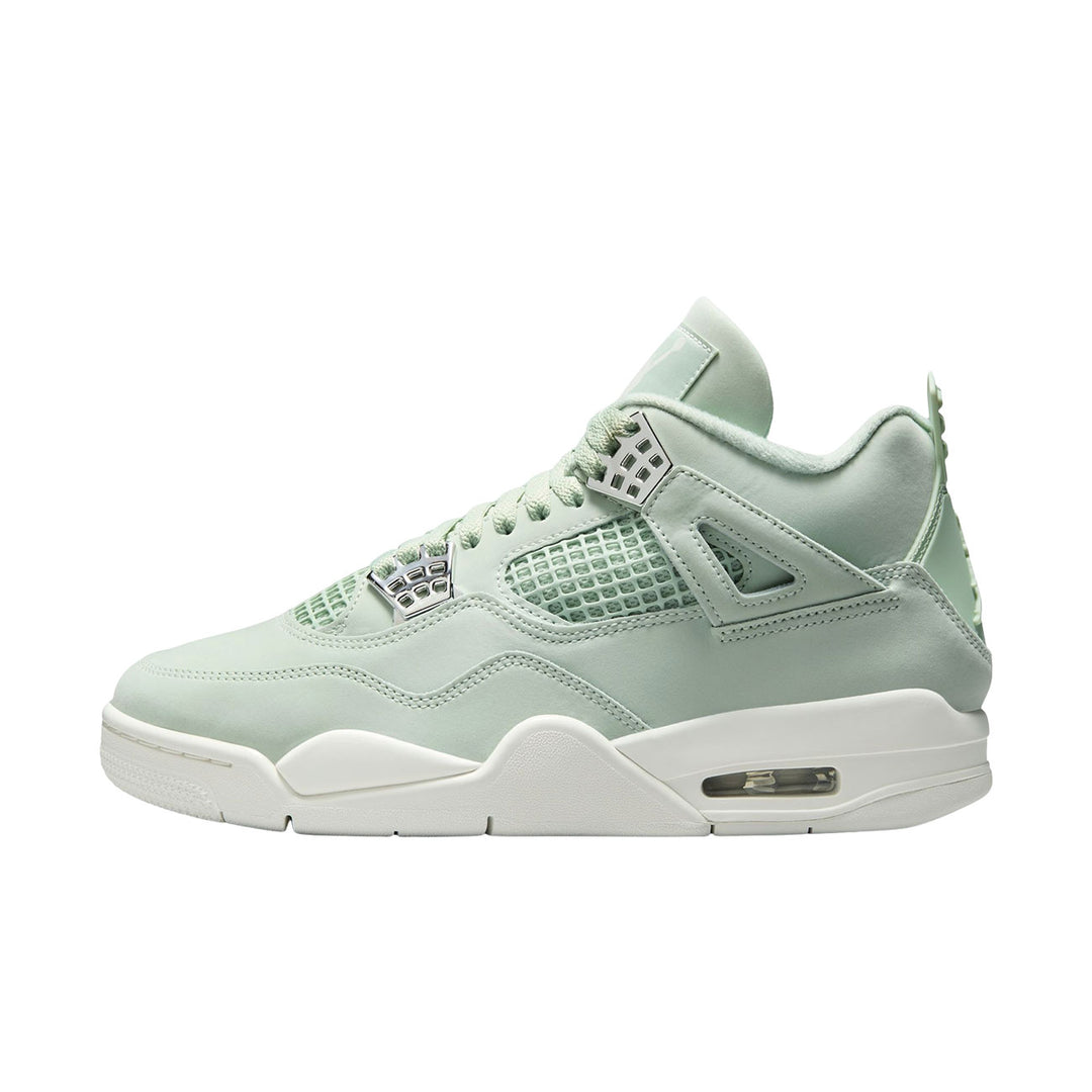 Women's Air Jordan 4 Retro "Abundance" (Seafoam/sail-metallic Silver)