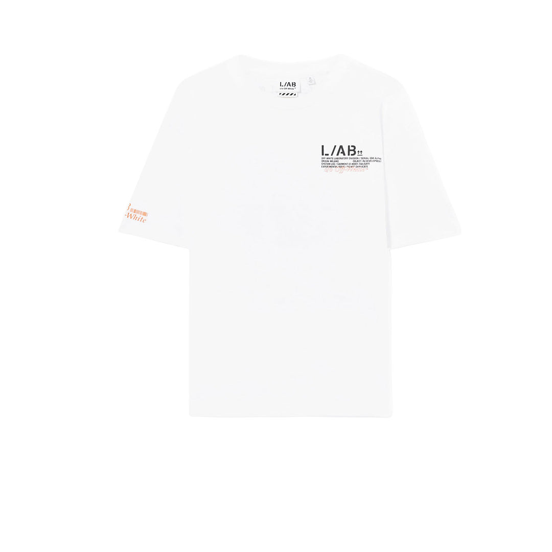 L/AB c/o Off Active Duct Tape Tee (White/Black)