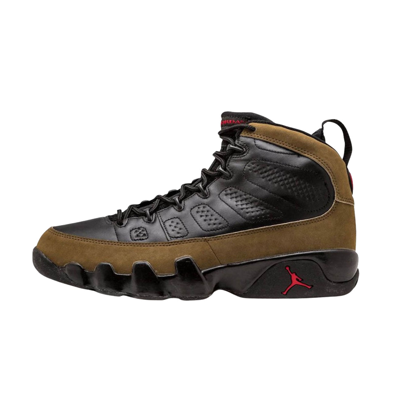 Jordan 9 black and red online