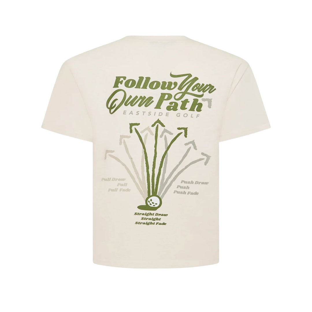 Eastside Golf Follow Your Own Path Tee (Jet Stream)