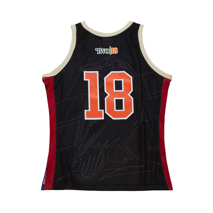 Mitchell & Ness x Two18 Detroit Pistons Jersey (Black)