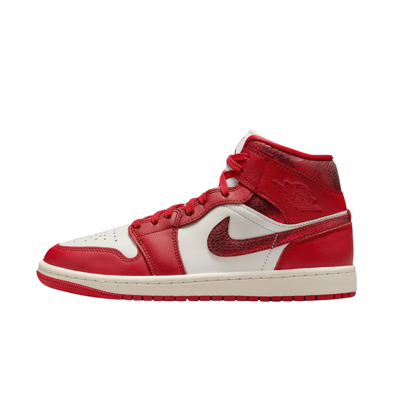air jordan 1 mid team red