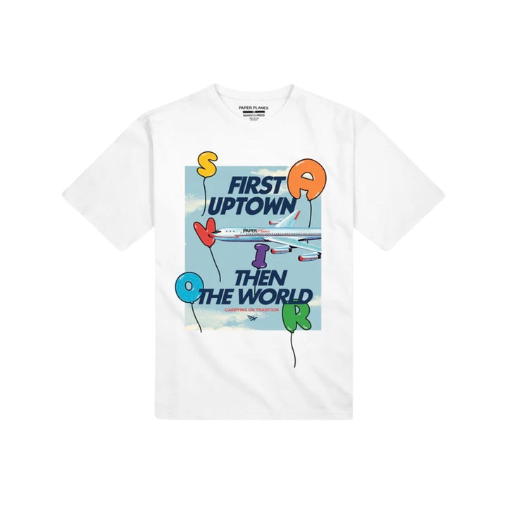 Jae Tips x Planes Oversized Tee (White)