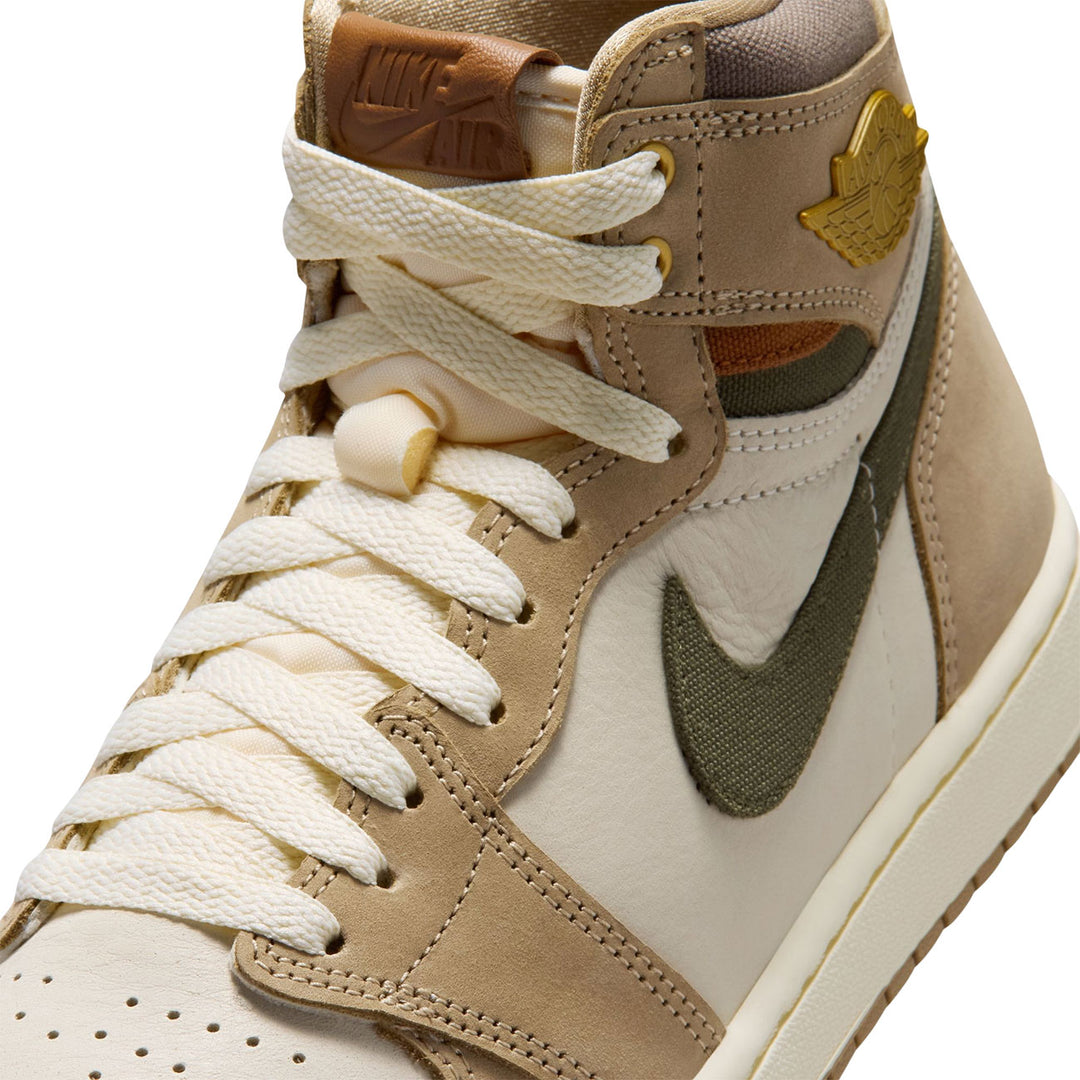 WMNS Air Jordan 1 Retro High OG (Khaki/multi-color-sail-cargo Khaki)