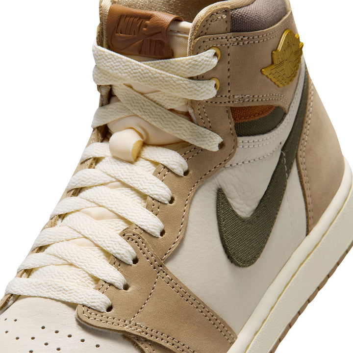 WMNS Air Jordan 1 Retro High OG (Khaki/multi-color-sail-cargo Khaki)