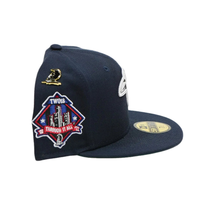 New Era Two18 Raven Head Fitted (BLUE)