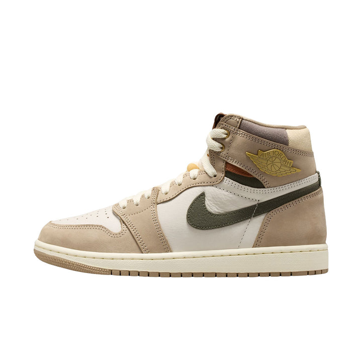 WMNS Air Jordan 1 Retro High OG (Khaki/multi-color-sail-cargo Khaki)