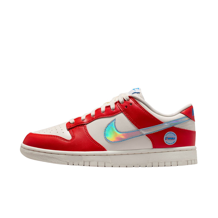 WMNS Nike Dunk Low WNBA 30th (Action Red/multi-color-sail)