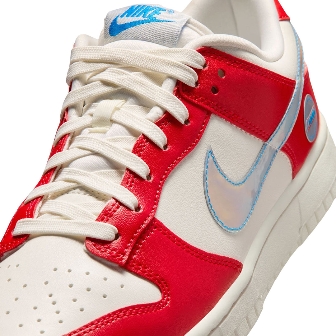 WMNS Nike Dunk Low WNBA 30th (Action Red/multi-color-sail)