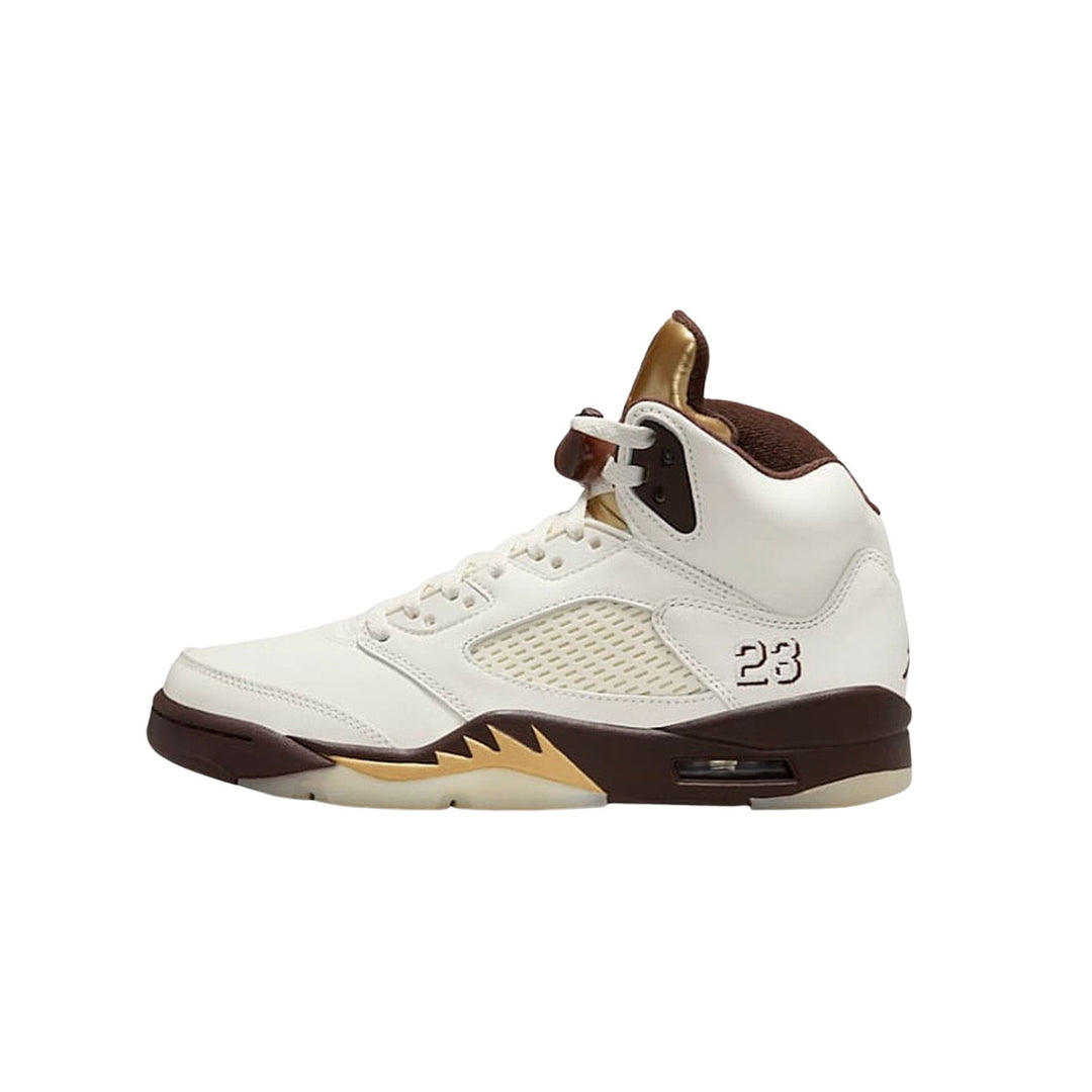 WMNS Air Jordan 5 Retro (Earth/metallic Gold-sail-muslin)