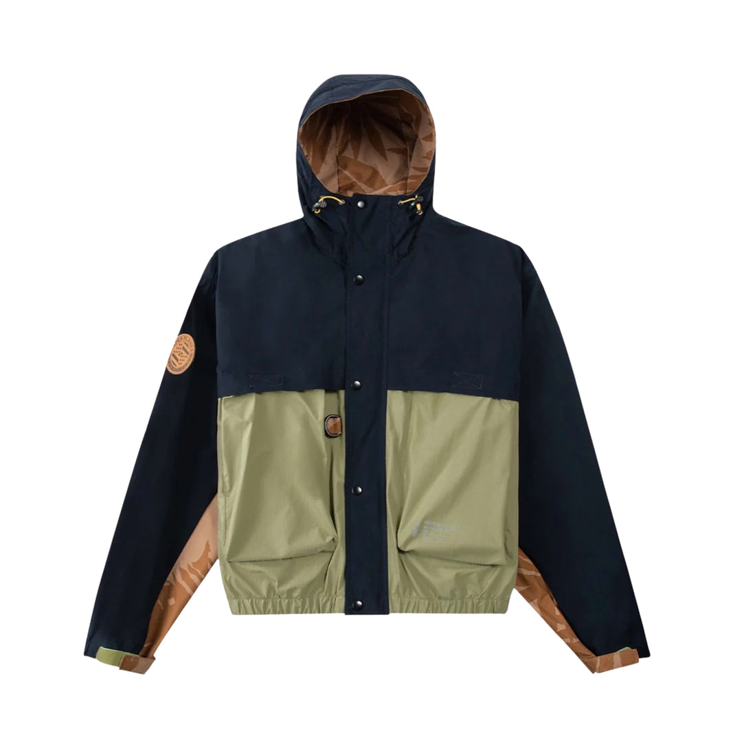 Paper Planes Lovers & Friends Hooded Ripstop Jacket (Green Moss)