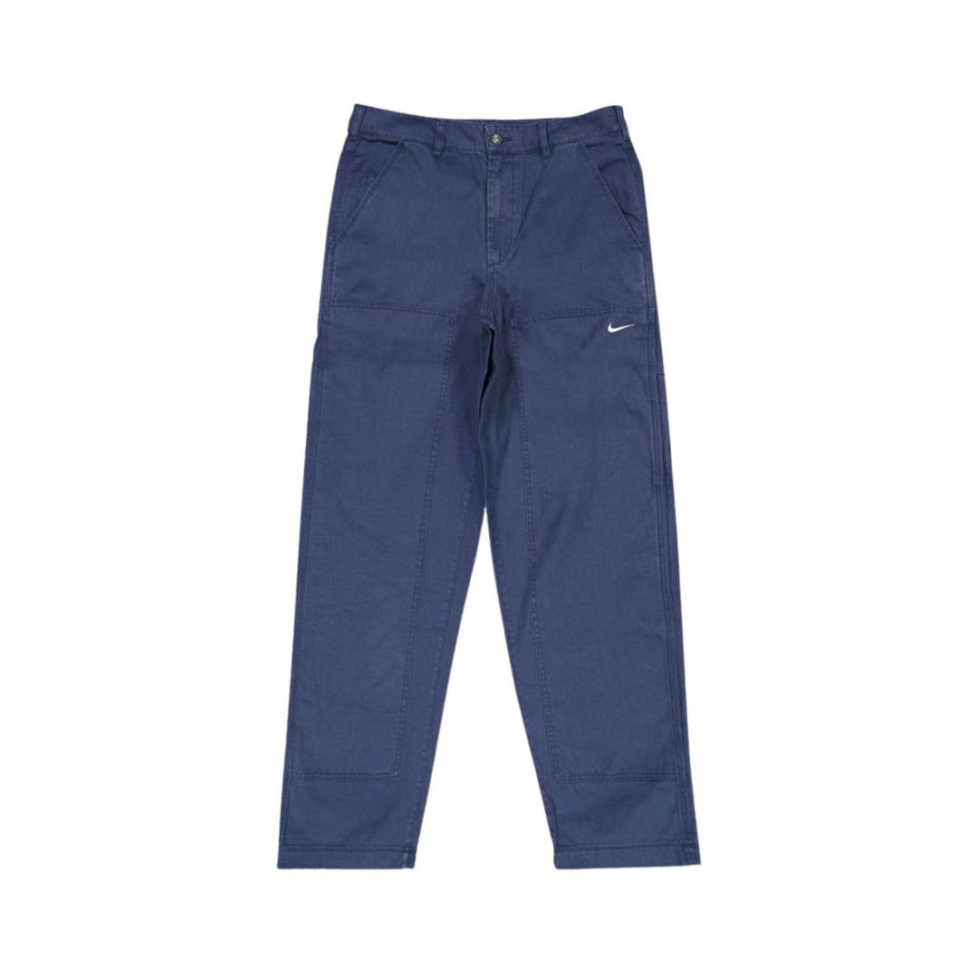 Nike Life Double Panel Trousers (Midnight Navy/White)