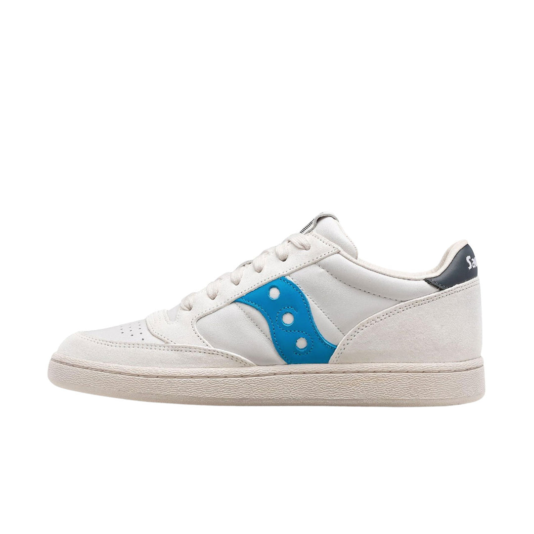 Saucony Jazz Court (White/Royal) – Burn Rubber - Main Image