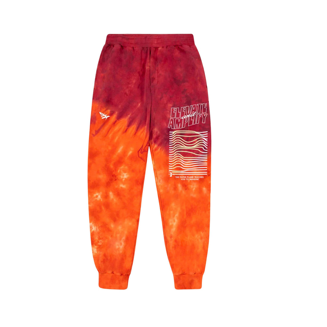 Paper Planes Ride or Dye French Terry Jogger (Sunset)