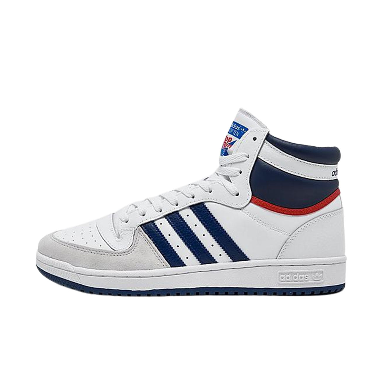 Adidas Top Ten RB (Footwear White/Dark Blue/Night Marine) – Burn Rubber